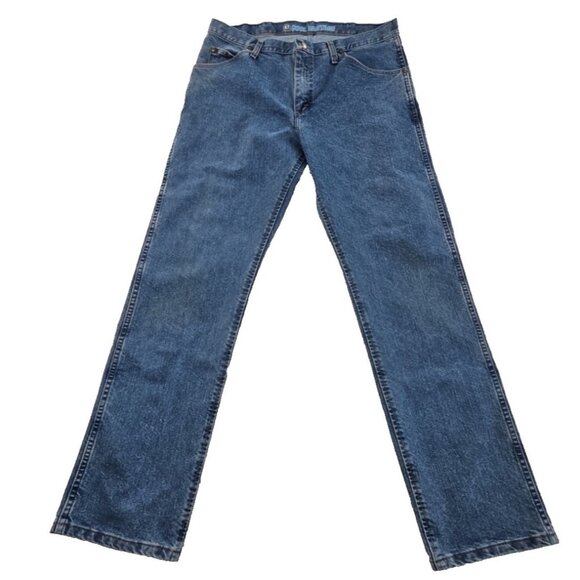 Wrangler Cool Vantage Jeans Men's 35x32 Regular Fit Cowboy Cut 47MCVLS EUC LN - Picture 1 of 14